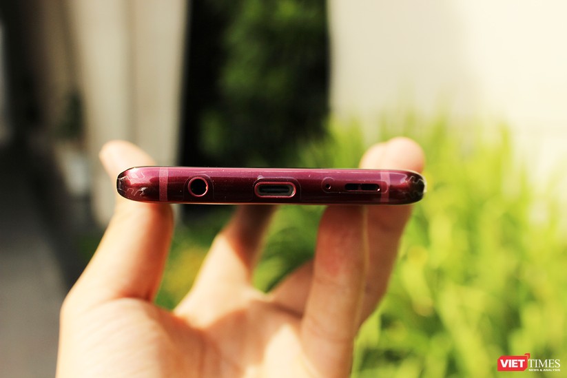 Chùm ảnh Samsung Galaxy S9 Plus Đỏ tía đẹp, độc, lạ duy nhất tại Việt Nam ảnh 16