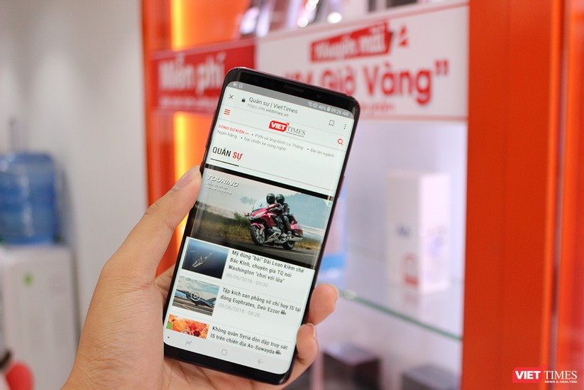 Chùm ảnh Samsung Galaxy S9 Plus Đỏ tía đẹp, độc, lạ duy nhất tại Việt Nam ảnh 20