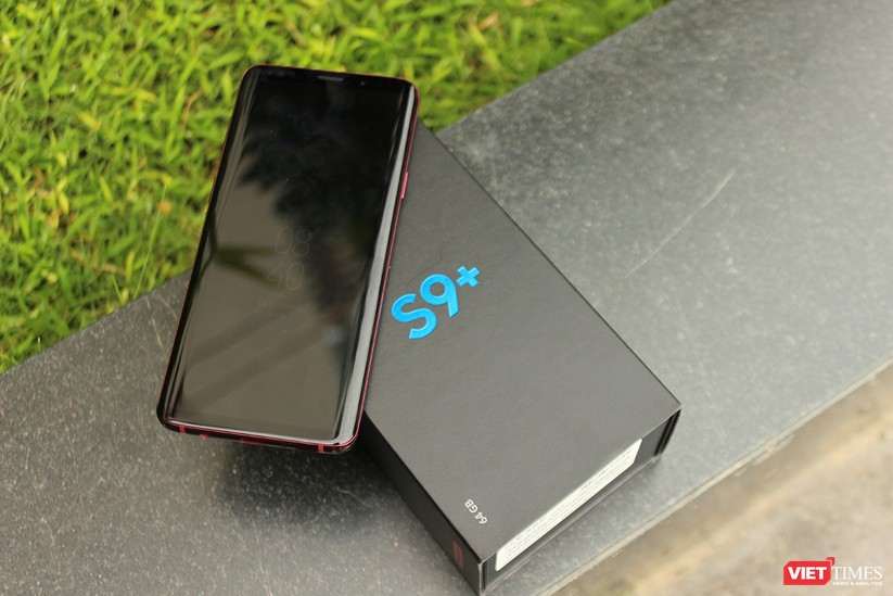Chùm ảnh Samsung Galaxy S9 Plus Đỏ tía đẹp, độc, lạ duy nhất tại Việt Nam ảnh 4