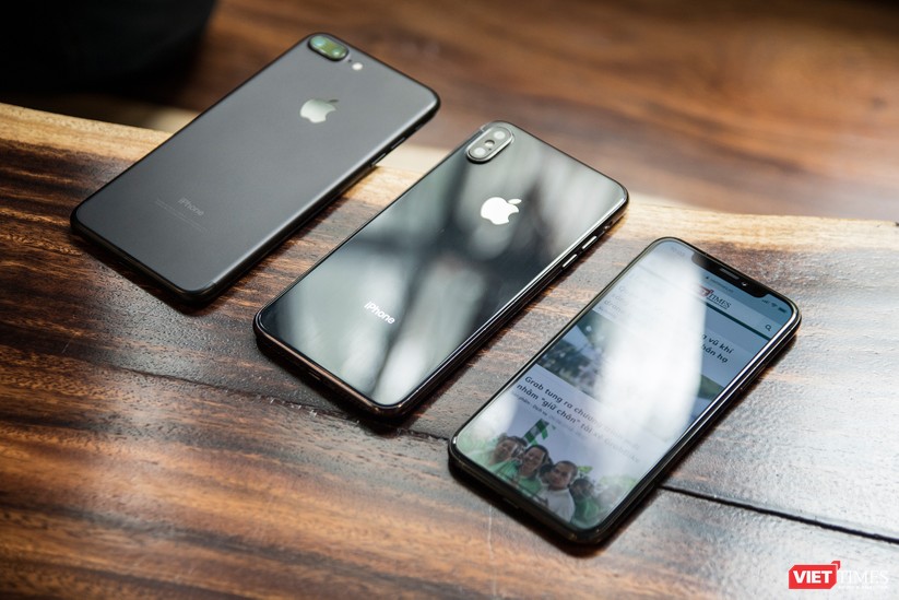 Bản mẫu iPhone X Plus về Việt Nam, so sánh kích thước với iPhone X và iPhone 7 Plus ảnh 15