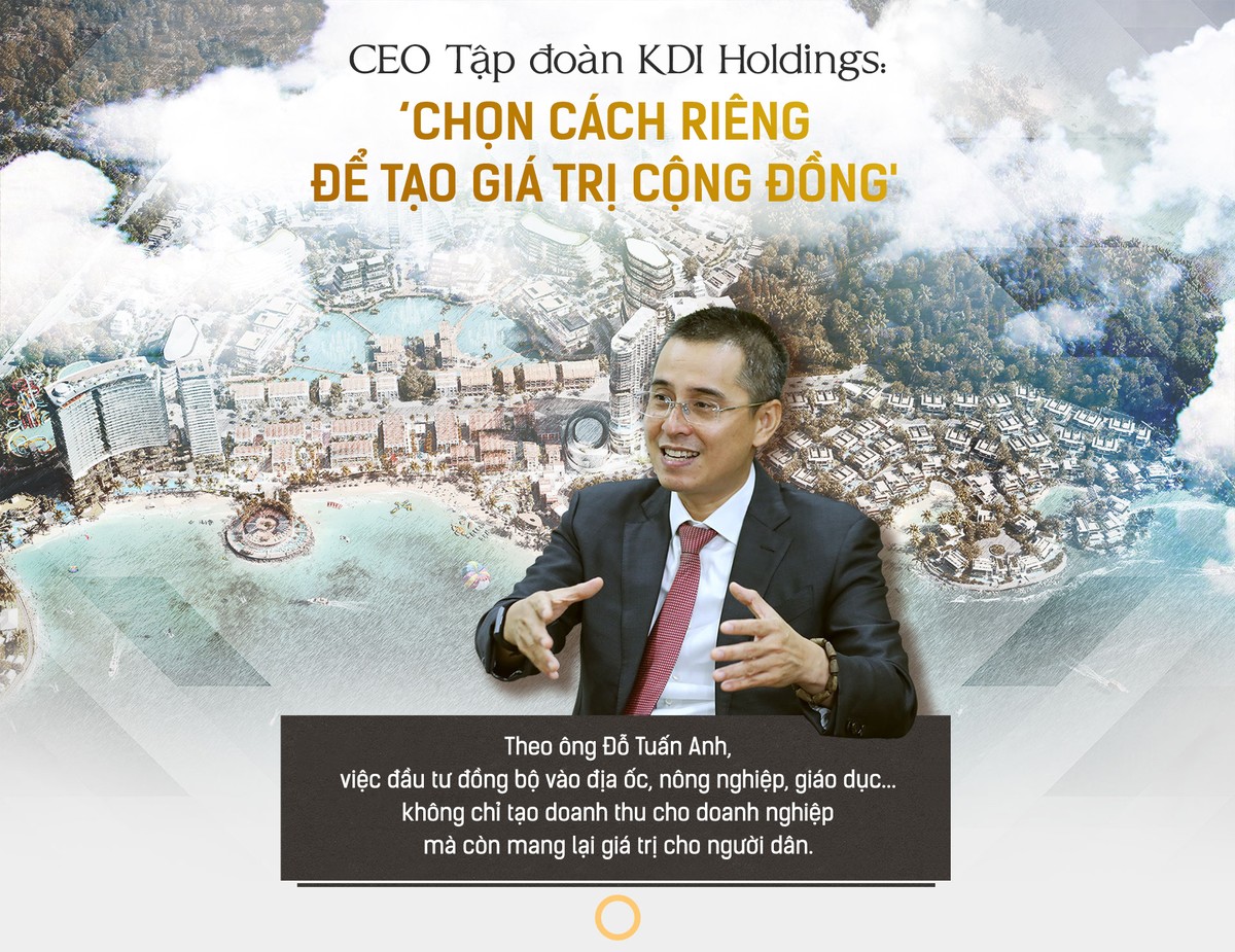 CEO KDI Holdings: “Chọn cách riêng để tạo giá trị cộng đồng“ ảnh 1