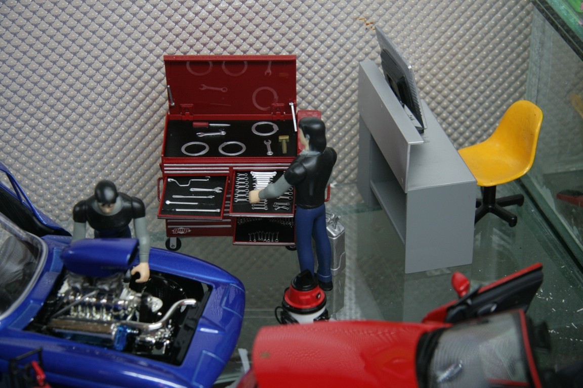 Mô Hình Nhà Diorama Japanese GTR sports siêu xe Modification cửa hàng 164 Mag   Shop Xe Mô Hình Tĩnh