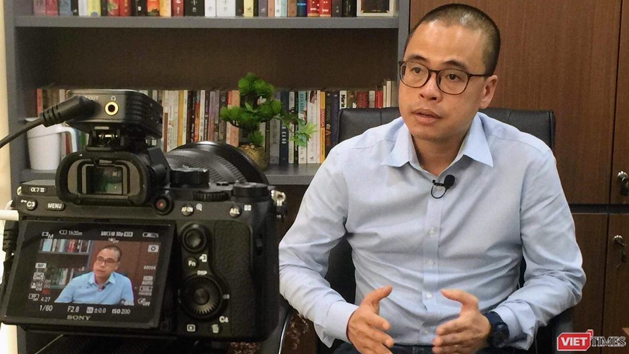 Nhà báo Nguyễn Lê Tân - Giám đốcVTC Now.