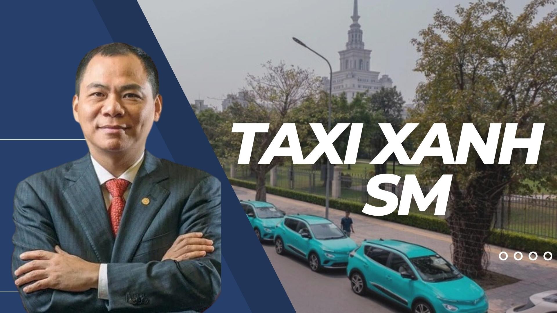 Tỉ phú Phạm Nhật Vượng gây bất ngờ với hãng Taxi Xanh SM
