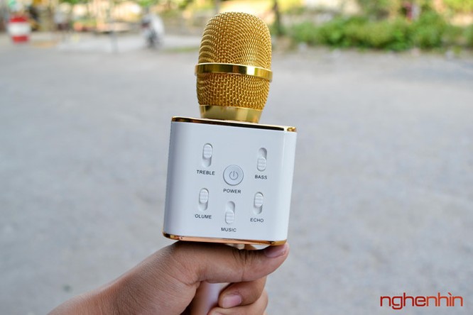 Trên tay Micro Bluetooth tích hợp loa phát Tuxun Q7 ảnh 3