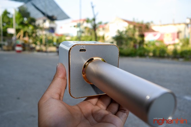 Trên tay Micro Bluetooth tích hợp loa phát Tuxun Q7 ảnh 5