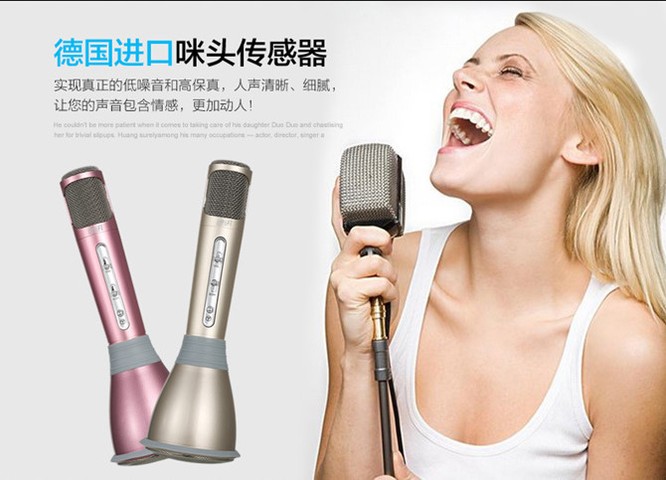Trên tay Micro Bluetooth tích hợp loa phát Tuxun Q7 ảnh 2