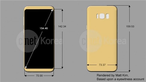 Hình ảnh Galaxy S8 và S8 Plus