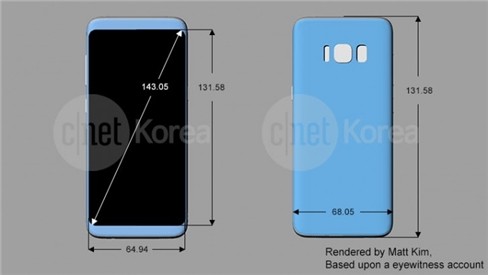 Hình ảnh Galaxy S8 và S8 Plus