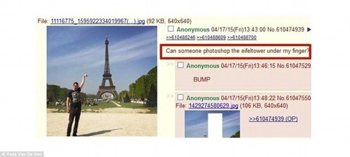 “Chết cười” với ảnh chế cùng tháp Eiffel của cư dân mạng ảnh 2