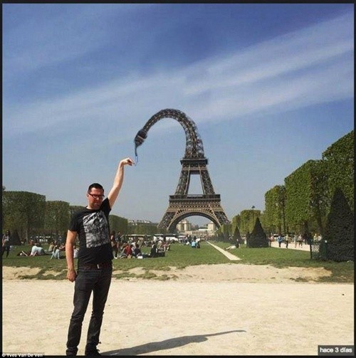 “Chết cười” với ảnh chế cùng tháp Eiffel của cư dân mạng ảnh 3