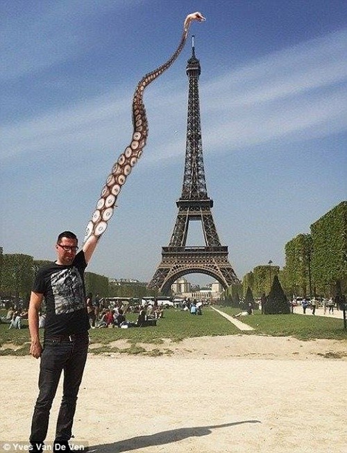 “Chết cười” với ảnh chế cùng tháp Eiffel của cư dân mạng ảnh 5