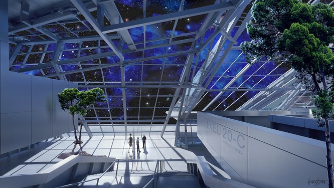 Mô hình quốc gia không gian Asgardia. Nguồn: CNN