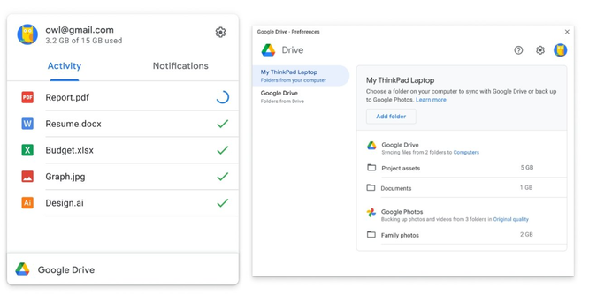 Google ra mắt ứng dụng Drive mới cho PC ảnh 1