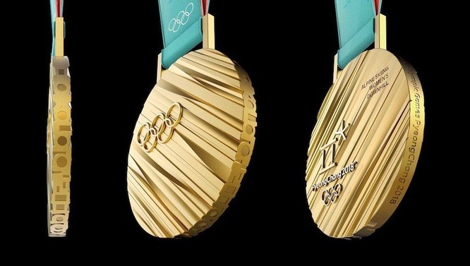 Yếu tố bí ẩn trong thiết kế tấm huy chương Olympic PyeongChang 2018 ảnh 1