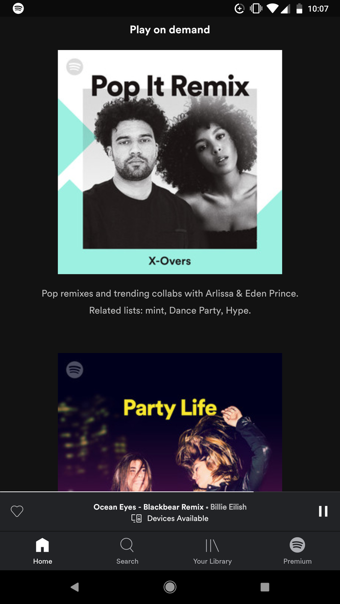 Spotify cập nhật phiên bản mới thân thiện hơn với người dùng miễn phí ảnh 1