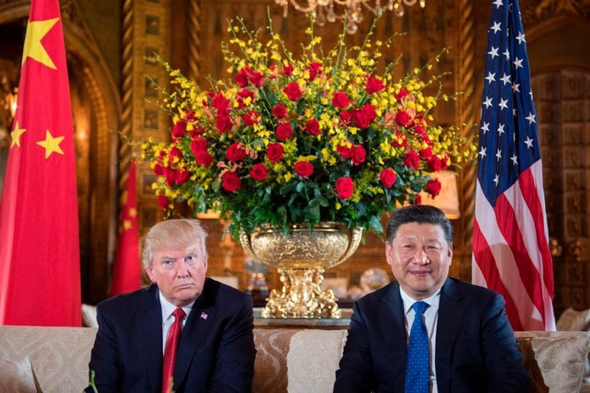 Tổng thống Donald Trump và Chủ tịch Tập Cận Bình tại thượng đỉnh Trung Mỹ