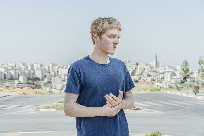Patrick Collison trong chuyến thăm Israel