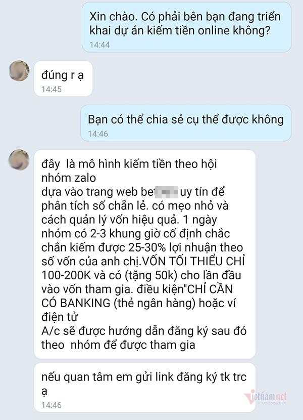 'Ma trận' tin nhắn rác quảng cáo cờ bạc, chỉ cách kiếm tiền online ảnh 3