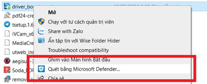 Thủ thuật kiểm tra "độ sạch" của file trước khi sử dụng trên máy tính ảnh 1