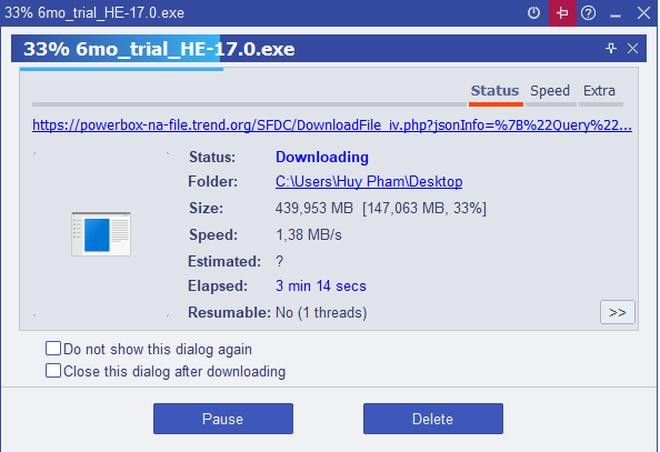 Bản quyền phần mềm tăng tốc download dữ liệu từ Internet, trị giá 26,95 USD ảnh 6