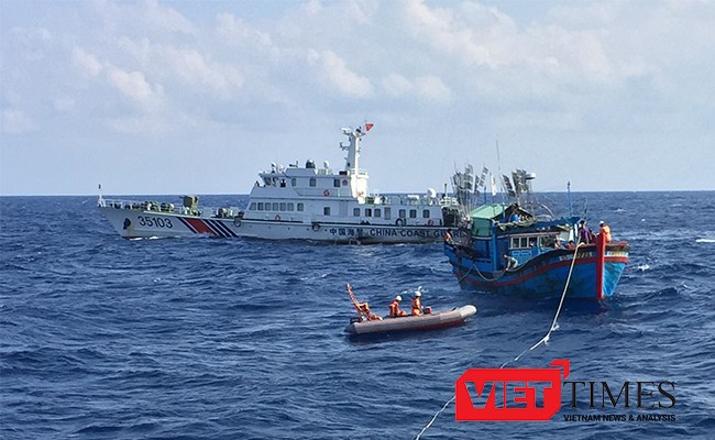 Đà Nẵng, biên phòng, xâm hại, lãnh hải, tàu Trung Quốc, ngư dân, VietTimes