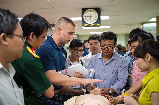 Đà Nẵng, đối tác Thái Bình Dương, Pacific Partnership, PP16, hải quân Mỹ, Nhật Bản, Mercy, VietTimes