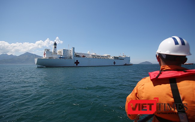 Đà Nẵng, đối tác Thái Bình Dương, Pacific Partnership, PP16, hải quân Mỹ, Nhật Bản, Mercy, VietTimes