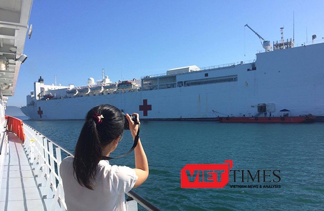 Đà Nẵng, đối tác Thái Bình Dương, Pacific Partnership, PP16, hải quân Mỹ, Nhật Bản, Mercy, VietTimes