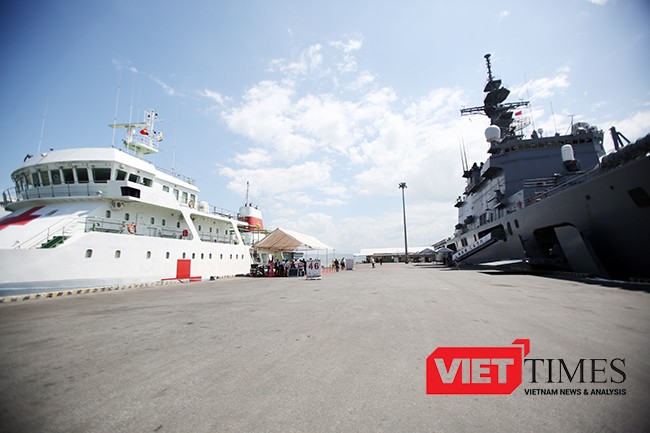 Đà Nẵng, đối tác Thái Bình Dương, Pacific Partnership, PP16, hải quân Mỹ, Nhật Bản, Mercy, VietTimes