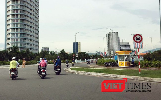 Đà Nẵng, thi công, hầm chui, cầu Sông Hàn, nút giao thông, cấm đường, VietTimes