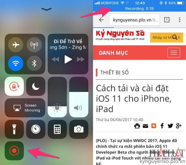 Mẹo quay phim màn hình trên Android và iOS ảnh 3