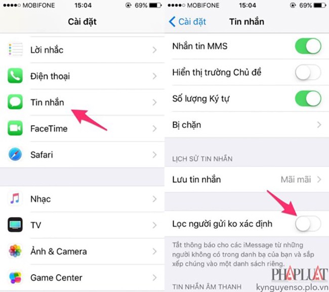 2 cách chặn tin nhắn quảng cáo trên smartphone ảnh 3
