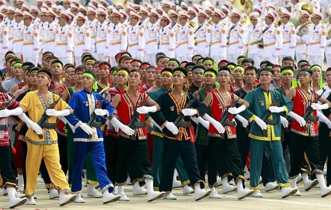 Lễ diễu binh hoành tráng mừng Quốc khánh Việt Nam trên báo chí quốc tế ảnh 9