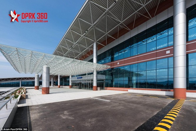 Khám phá bên trong sân bay mới hiện đại nhất Triều Tiên ảnh 9
