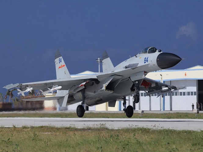 Tiêm kích J-11B đã được Trung Quốc triển khai tại quần đảo Hoàng Sa thuộc chủ quyền của Việt Nam