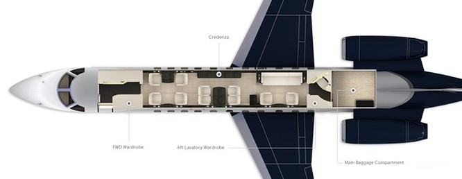 Cận cảnh mẫu máy bay mới gần 600 tỷ đồng của bầu Đức ảnh 11