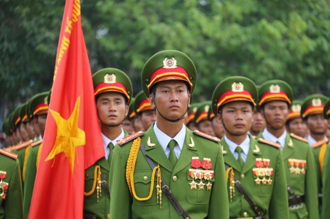 Hàng nghìn chiến sĩ hợp diễu binh dưới nắng gắt Sài Gòn ảnh 14