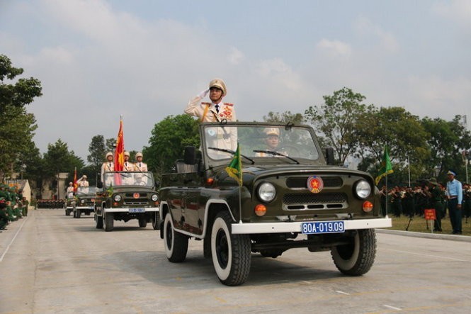 Hàng nghìn chiến sĩ hợp diễu binh dưới nắng gắt Sài Gòn ảnh 16