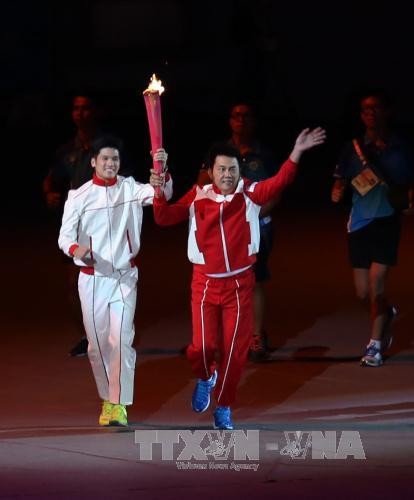 Khai mạc SEA Games 28: Đại tiệc âm thanh, ánh sáng tôn vinh sự phi thường ảnh 5