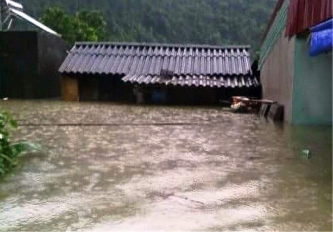 Nước dâng cao, xã đảo ở Hải Phòng biến thành biển hồ ảnh 2