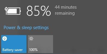 Mẹo tiết kiệm pin khi chạy Windows 10 ảnh 1