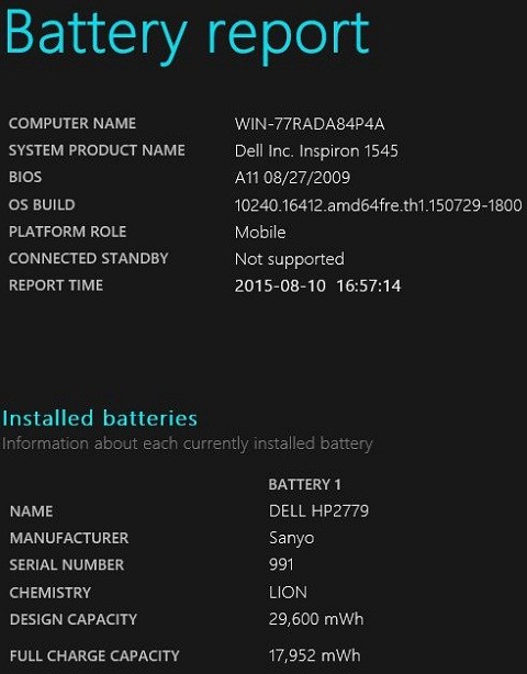 Mẹo tiết kiệm pin khi chạy Windows 10 ảnh 7