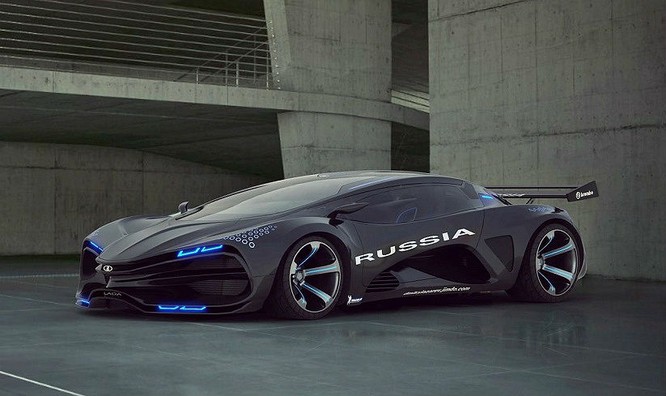 Siêu xe Lada mới – quái thú trên đường đua ảnh 6