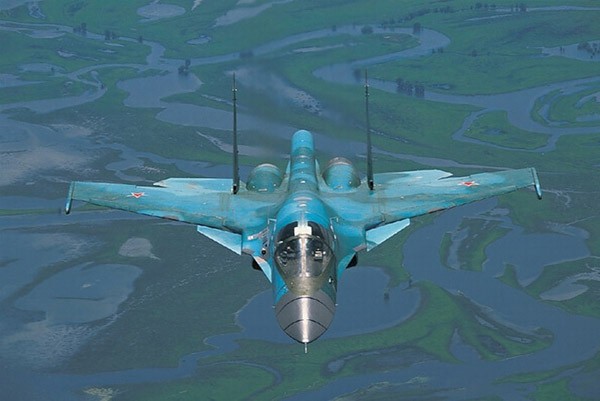 Sức mạnh đáng sợ của tiêm kích “Thú mỏ vịt” Su-34 Nga ảnh 8
