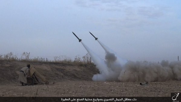 Chiến trận giằng co ác liệt giữa quân đội Syria và chiến binh IS, en - Nursa ảnh 19