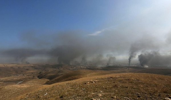 Ngày cuối của một tuần bão lửa ở Latakia. Syria ảnh 10