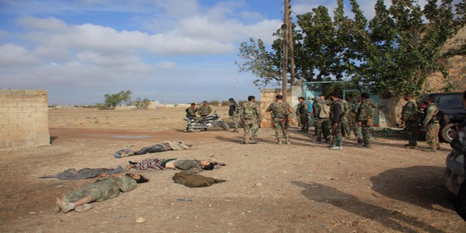 Quân đôi Syria nỗ lực tìm diệt khủng bố trên mọi chiến trường ảnh 1