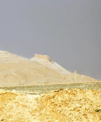 Video + Ảnh: Quân đội Syria đánh vào trung tâm thành phố Palmyra ảnh 12