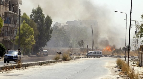 Video + Ảnh: Ác liệt trận chiến giành thành phố cổ Palmyra ảnh 10